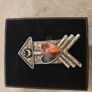 Turquiose and spiny oyster ring